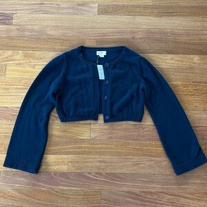 NWT Anthropologie Maeve cropped cardigan sweater XXS